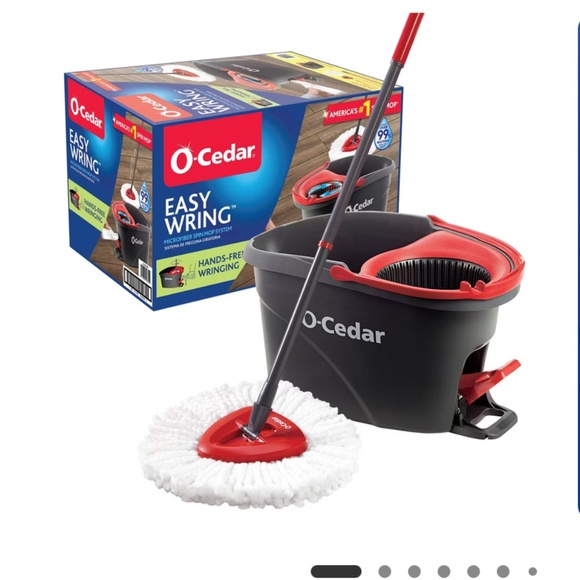 O-Cedar EasyWring Spin Mop and Bucket System - Picture 1 of 4